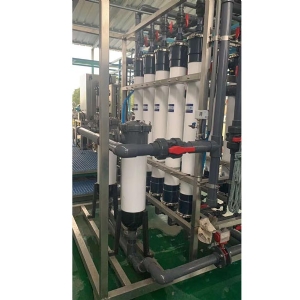电泳废水中水回用管式超滤